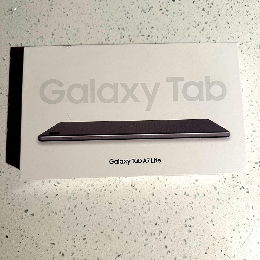 Brand new galaxy A7 tablet lite